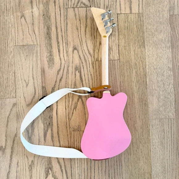 Loog Mini Pink Toy Guitar For Kids - Picture 5 of 5